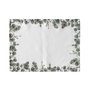 Hermia Juego de Manteles Eucalyptus Verde y Blanco